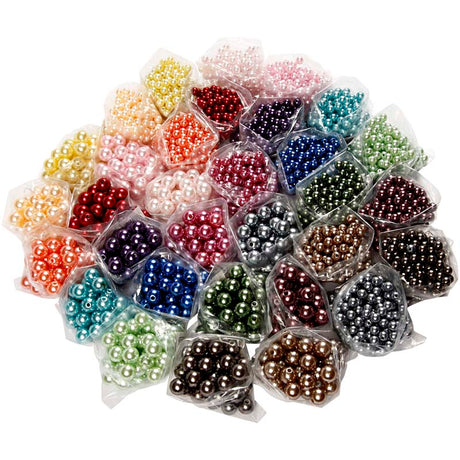 Creativ company https: www.cchobby.nl parels-d-6-10-mm-gatgrootte-1-5-2-mm-ca-640-3040-stuk-diverse-kleuren-32x20-gr-1-doos