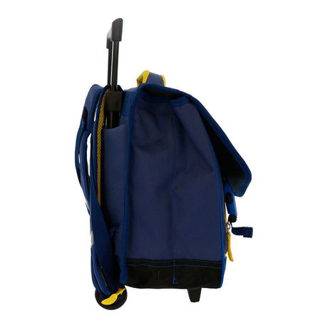 Pokémon pokemon schooltas trolley 2 compartimenten met voorzak
