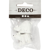 Creativ company http: www.cchobby.nl miniatuur-figuren-h-30-mm-l-45-mm-wit-2-stuk-1-doos