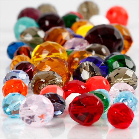 Creativ company http: www.cchobby.nl facet-glaskralen-afm-3-15-mm-gatgrootte-0-5-1-5-mm-ca-450-stuk-diverse-kleuren-400-gr-1-doos
