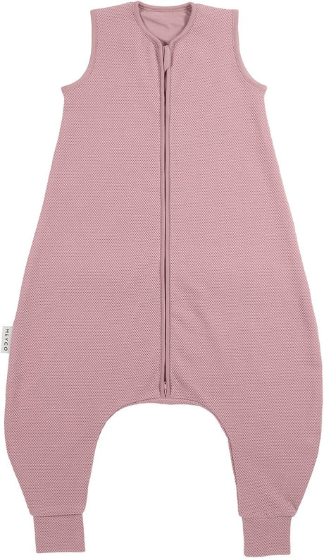 Meyco baby studio collection classic slaapoverall jumper - purple pink - 92cm - 1.0 tog