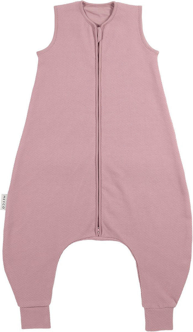 Meyco baby studio collection classic slaapoverall jumper - purple pink - 92cm - 1.0 tog