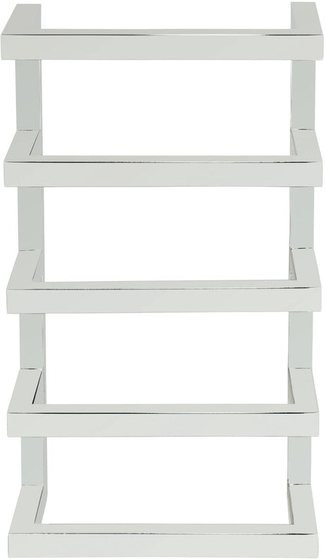 Wenko wand handdoekrek fondiro rvs glanzend 24x42cm - handdoekhouder - handdoekenrek - handdoekstang voor aan de muur - voor 4 handdoeken