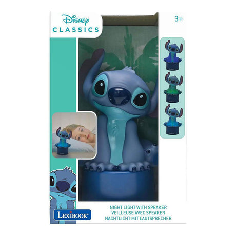 Disney stitch nachtlampje met luidspreker