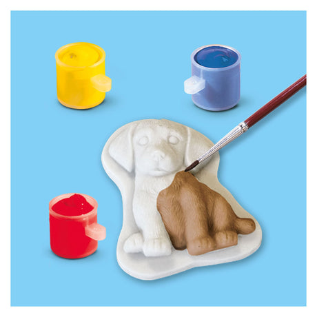 Ses gips gieten en schilderen - honden
