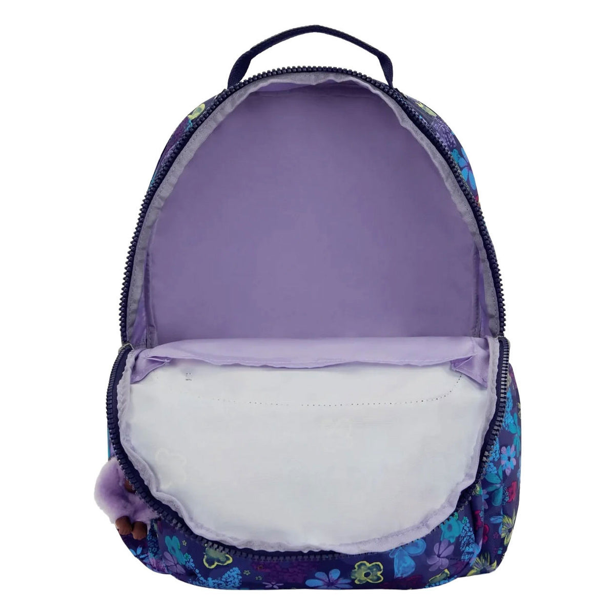 Kipling seoul lap rugzak - dark flower stamp
