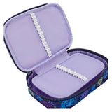 Kipling 100 pens etui - dark flower stamp