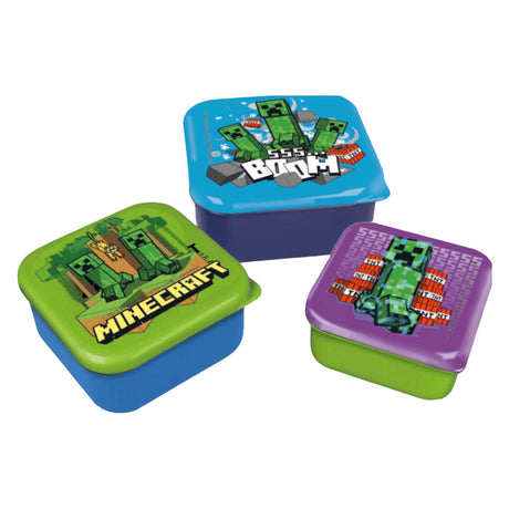 Minecraft snackboxen 3-in-1