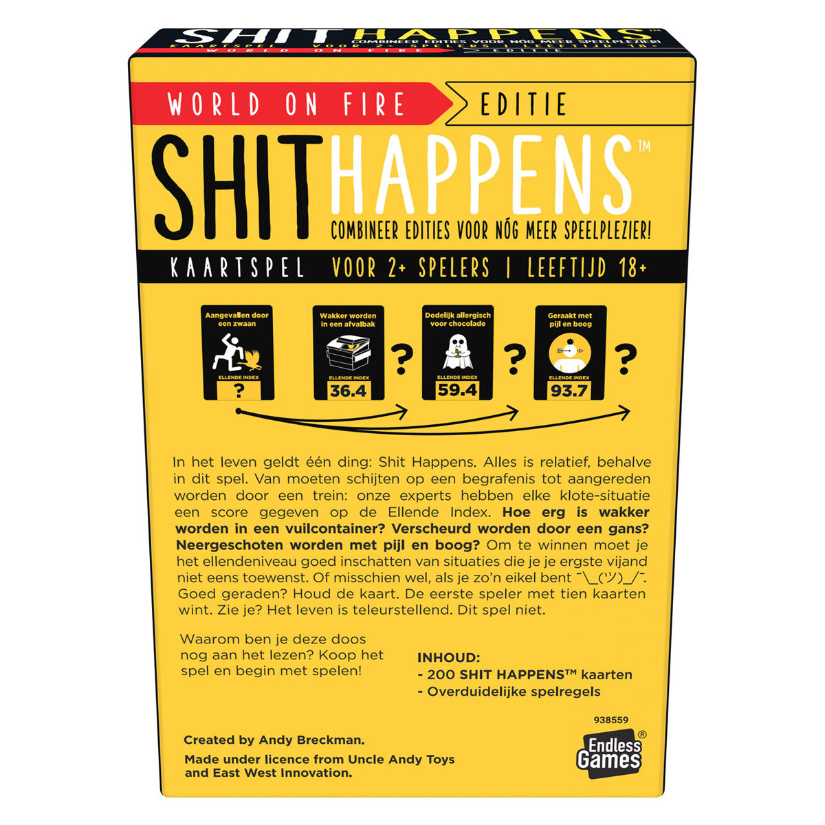Goliath games shit happens - the world's on fire edition