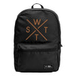 Watts r-pack rugzak black cross brown