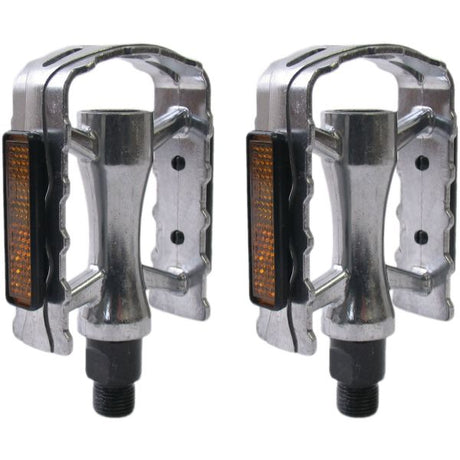 Marwi pedaalset sp-610 aluminium - zilver (werkplaatsverpakking)