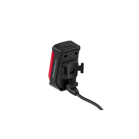Trelock verlichtingsset lighthammer 80 usb set - 80 lux, zwart