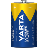 Varta batterie longlife power - high energy battery mono 2-piece blis longlife