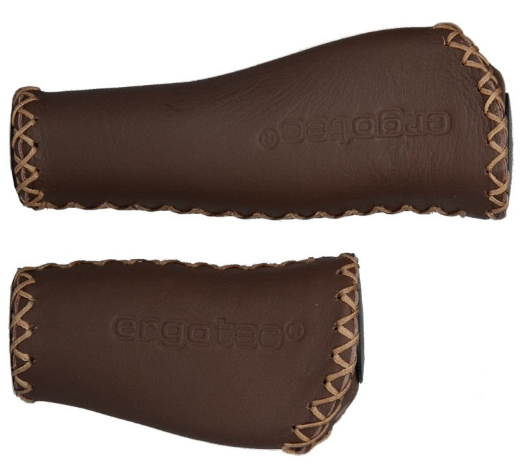 Ergotec Monaco Set Handles Le cuir 135 92 mm marron