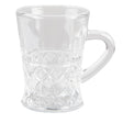 Clayre eef espressokopje transparant 6x8x8cm 95ml doos a 6 stuks