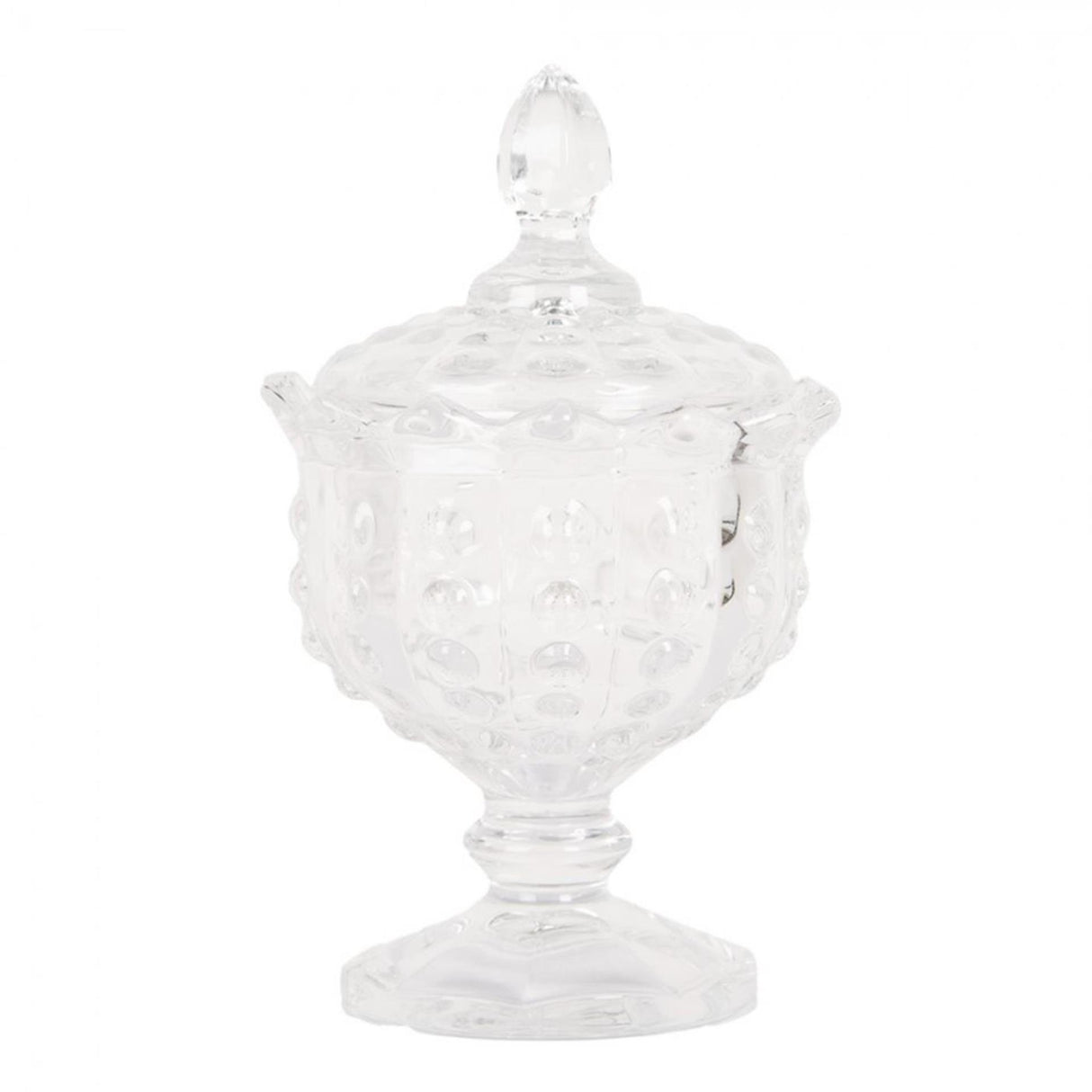 Clayre eef voorraadpot glas ø9x16cm