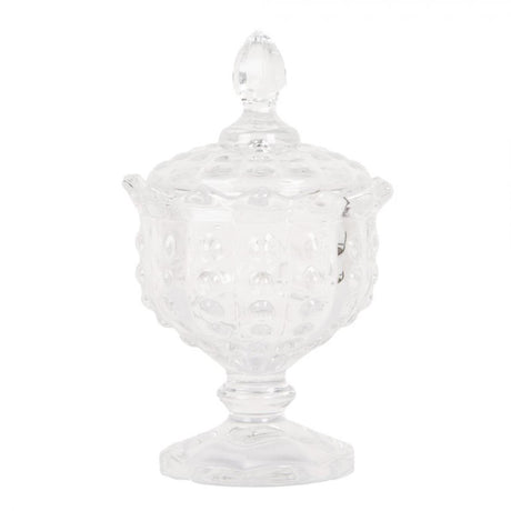 Clayre eef voorraadpot glas ø9x16cm