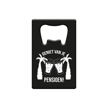 Paperdreams flesopener metaal - pensioen