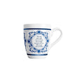 Paperdreams delfts blauwe mok - werk rustig - keramiek 440ml