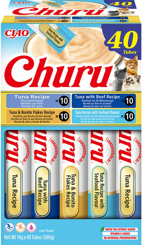 Ciao churu cat puree tuna - 40x14 gr