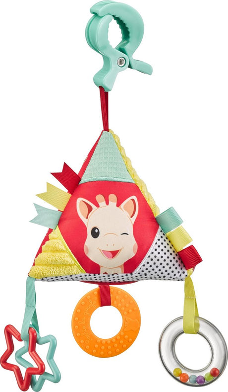 Sophie la girafe sophie de giraf activiteiten piramide - boxmobiel - baby speelgoed - 6 activiteiten - vanaf 0 maanden - 32.5x17x17 cm - meerkleurig