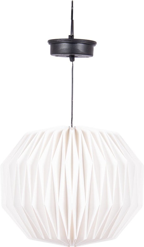 Bo-camp - hanglamp - rana - opvouwbaar - wit - oplaadbaar - solar - 20 lumen