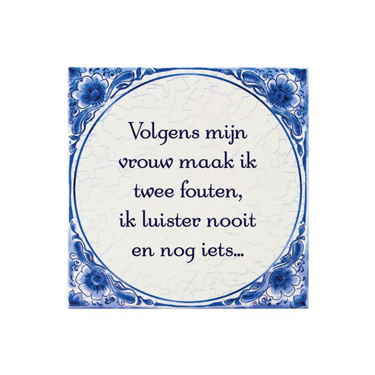 Paperdreams tegel delfts blauw - twee fouten