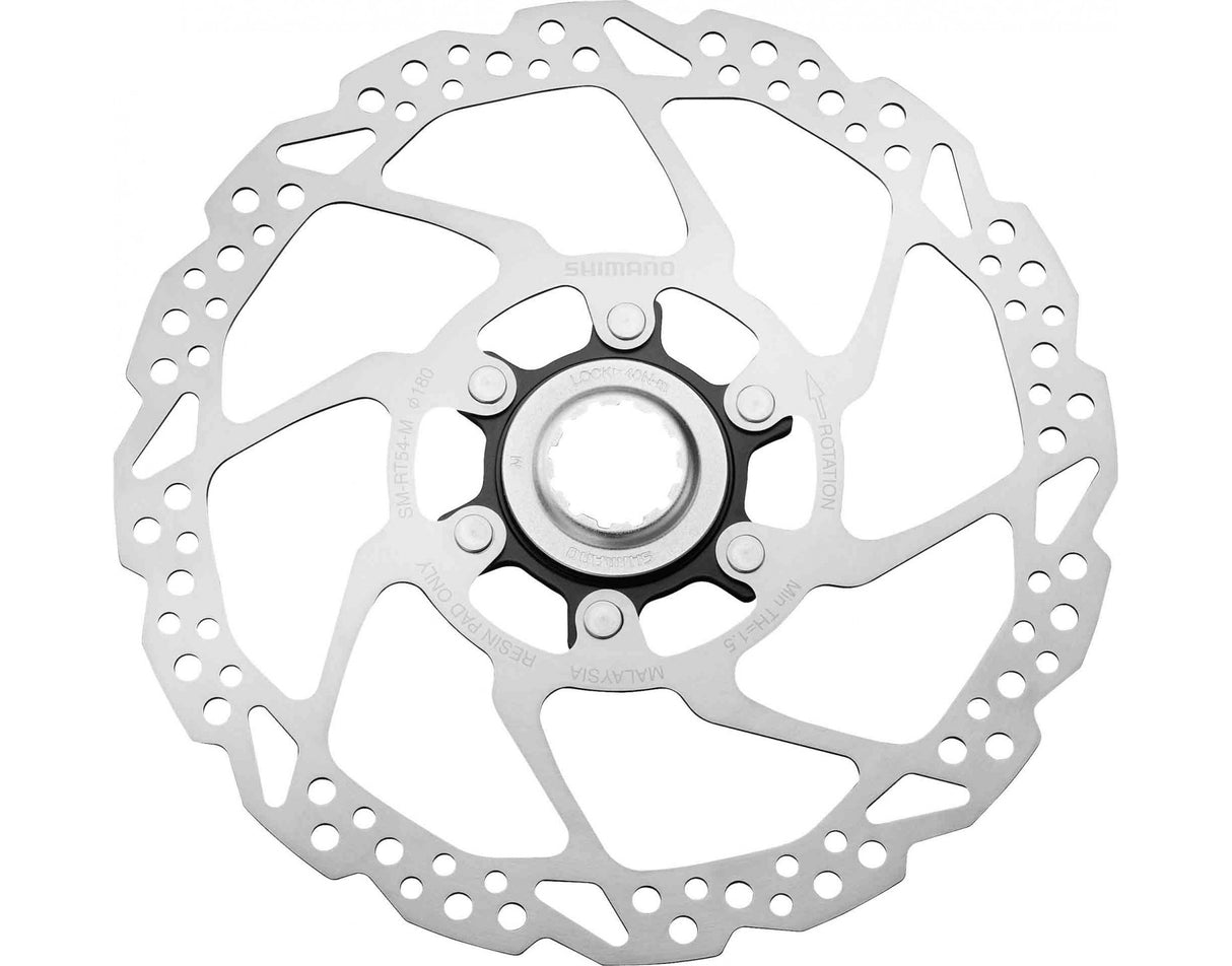 Shimano zavorni disk SM-RT54 180 mm zaklep (embalaža na delovnem mestu)