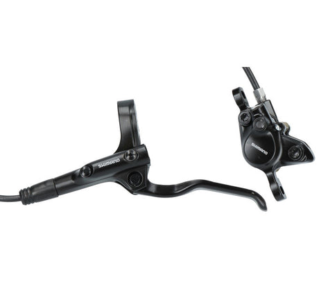 Shimano hydraulische schijfremset mt200 voor - zonder remschijf - zwart (werkplaatsverpakking)