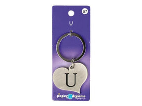 Paperdreams hart sleutelhanger - u hart sleutelhanger - u