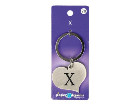 Paperdreams hart sleutelhanger - x