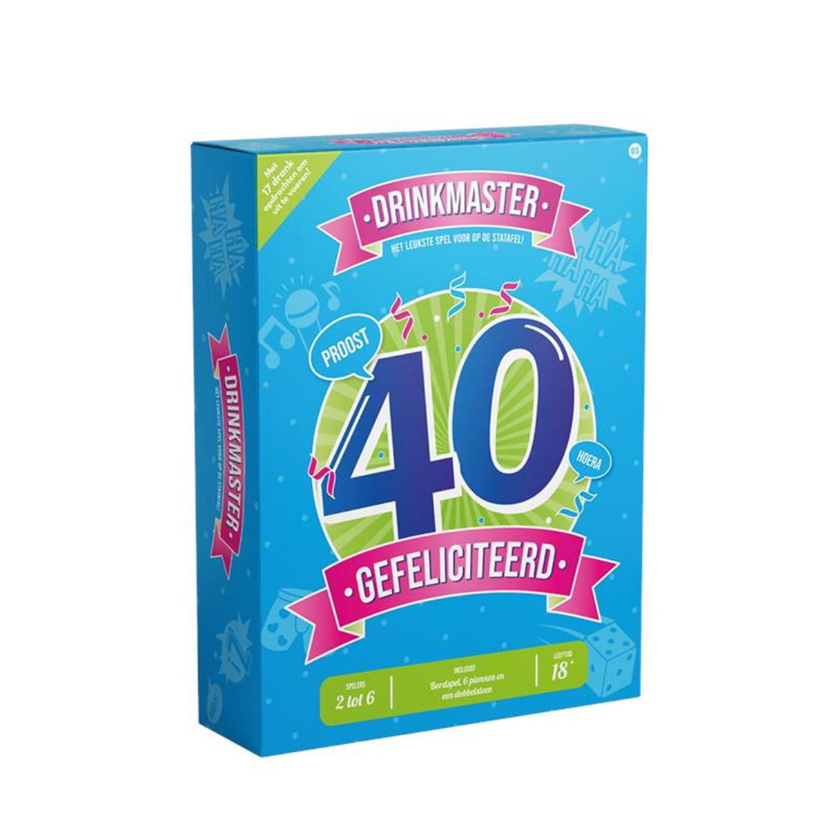 Paperdreams drinkmaster spel - 40 jaar