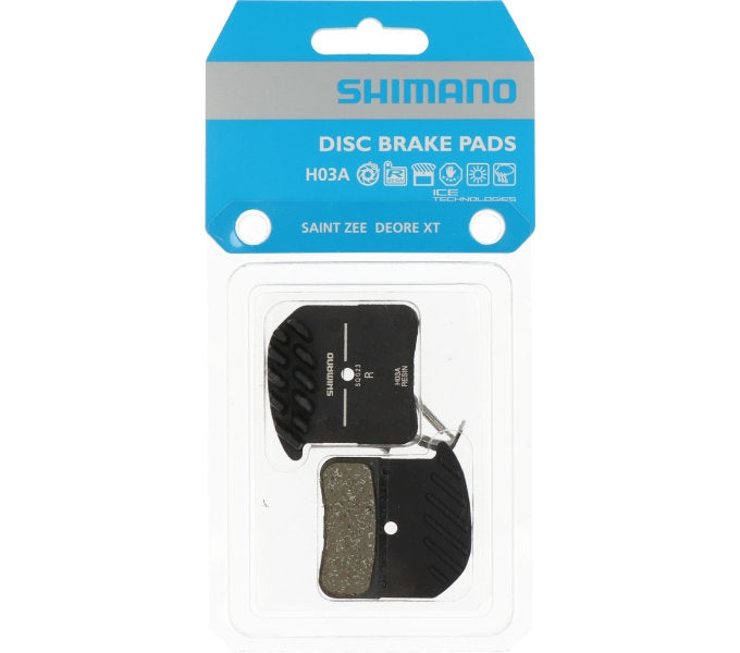 Shimano Disc Brake Block Set H03A pryskyřice s chladicími ploutvemi