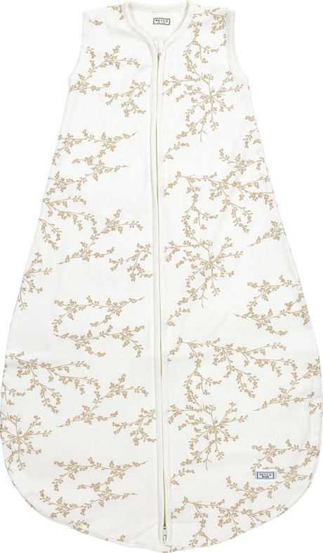 Meyco baby branches baby zomerslaapzak rond - sand - 98cm - 0.5 tog