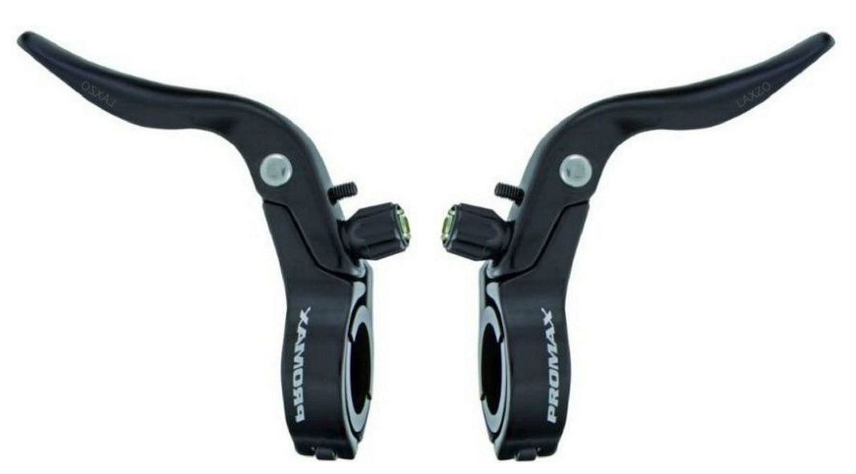 Brems Handle Set V-Breme 2-Fanger schwaarz 2-Stéck