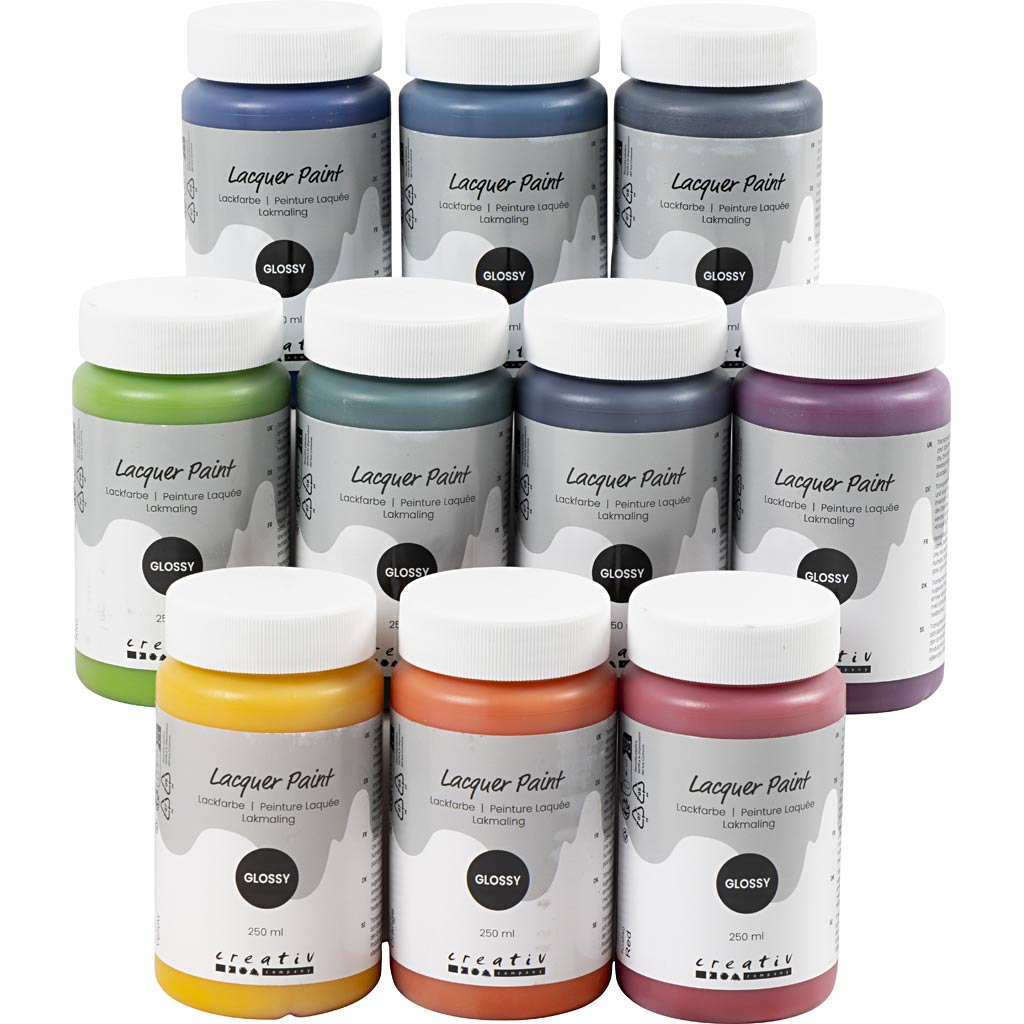 Https: www.cchobby.nl lakverf-glossy-diverse-kleuren-10x250-ml-1-doos