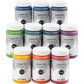 Https: www.cchobby.nl lakverf-glossy-diverse-kleuren-10x250-ml-1-doos