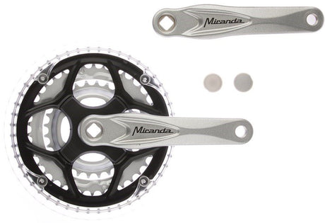 Miranda Cranket Alu Silver 22 32 42T flat +0 mm