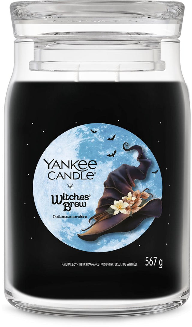 Yankee candle - witches' brew large jar - halloween special - 90 branduren