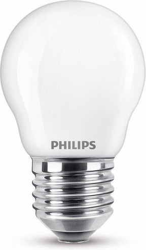 Philips led kogellamp mat - 40 w - e27- koelwit licht