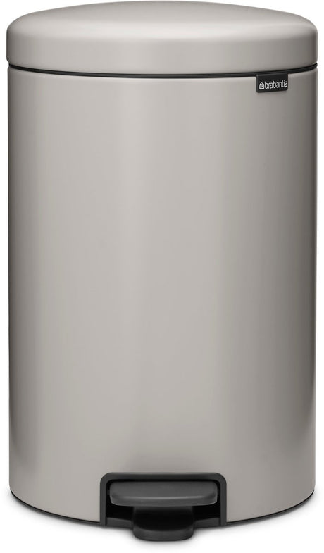 Brabantia newicon prullenbak - 20 liter - soft grey