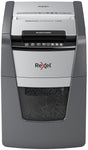Rexel optimum autofeed+ 100m fluisterstille papierversnipperaar - p5 microsnippers - automatische invoer tot 100 vel - 34l - zwart