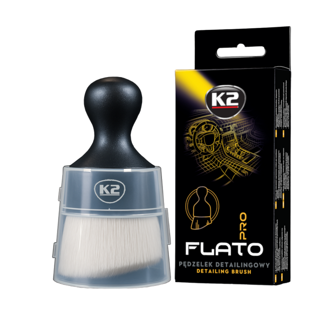 K2 flato slot en hoekborstel pro