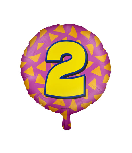 Paperdreams happy folie ballon - 2 jaar