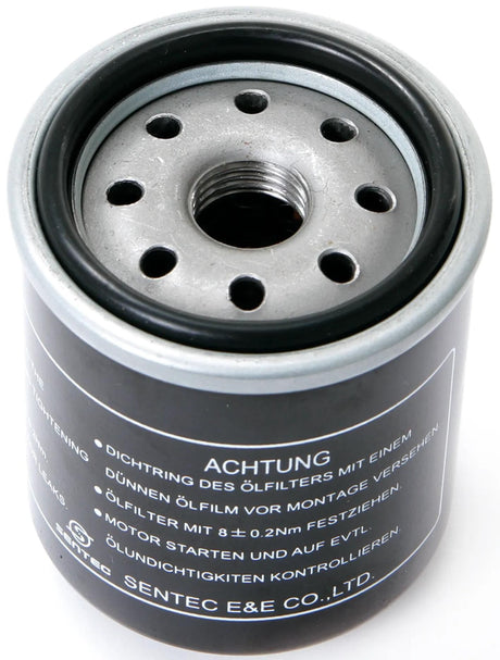 Piaggio oem ölfilter oil filter black