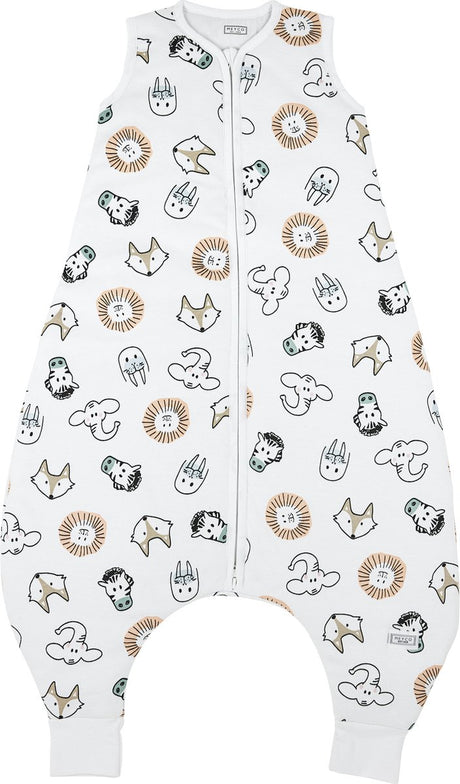 Meyco baby animal baby winter slaapoverall jumper - multicolour - 92cm - 2.0 tog