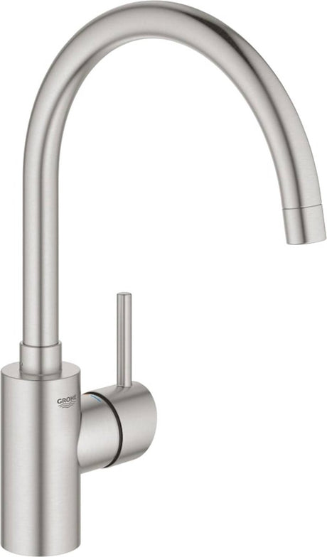 Grohe concetto keukenkraan - draaibare uitloop - rvs (supersteel)