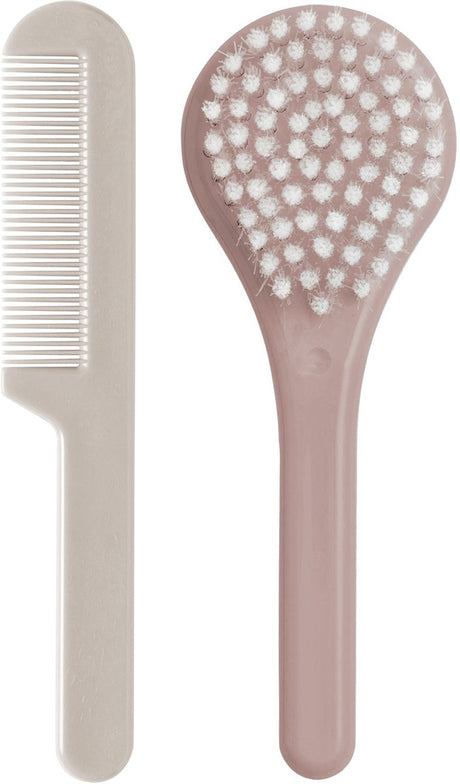Luma kam borstel nylon blush pink