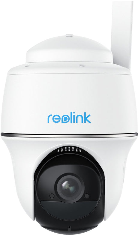 Reolink 4g lte 5mp beveiligingscamera buiten op batterij, netwerk, detectie van personen voertuigen dieren, 355° pan en 140° kantelen