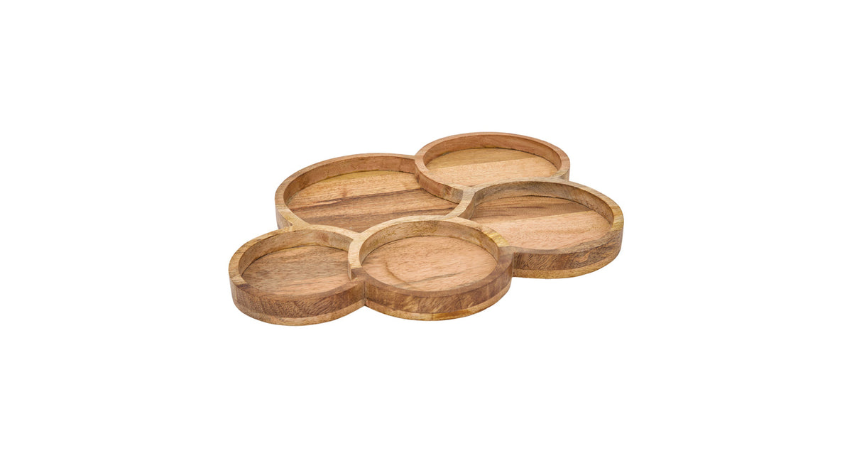 Tray mandraki w fsc 35x28x2cm natural